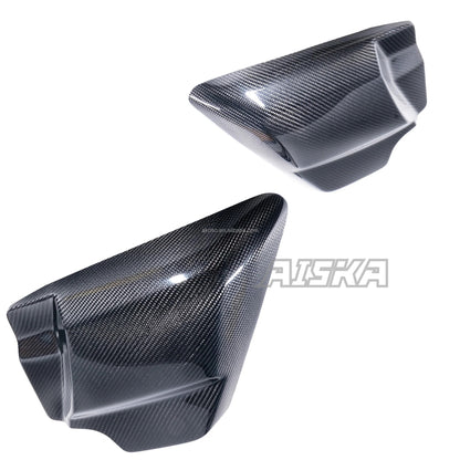 AISKA 2009-2023 Touring Carbon Fiber Side Covers Battery Covers for Harley Davidson Touring Bikes 2019-2023 CVO Excluded