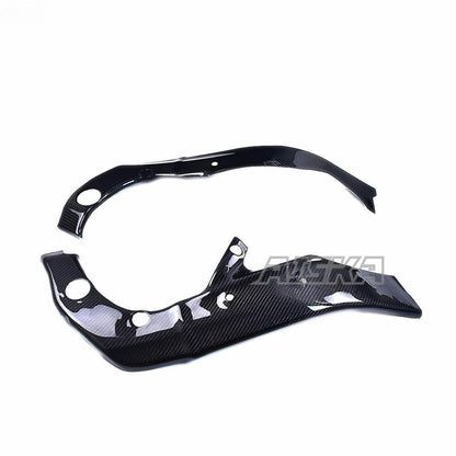 AISKA R6 Carbon Frame Covers Motorcycle Carbon Fiber Frame Covers Panels Protectors Guards for Yamaha R6 2017-2024 2022 2023