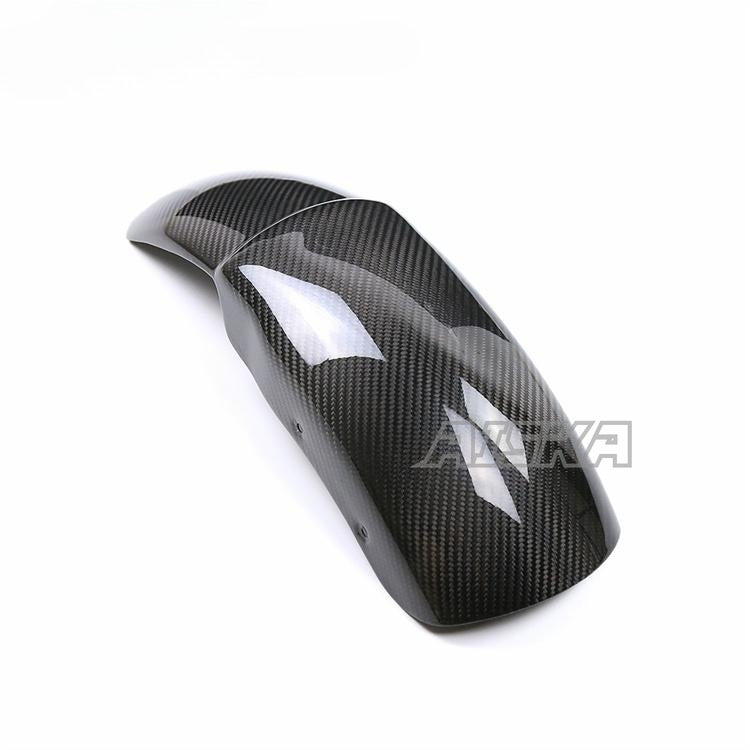 AISKA Twill Weave Glossy 100% 3K Carbon Fiber Front Mudguard for Harley Davidson VRSCF V-Rod Muscle