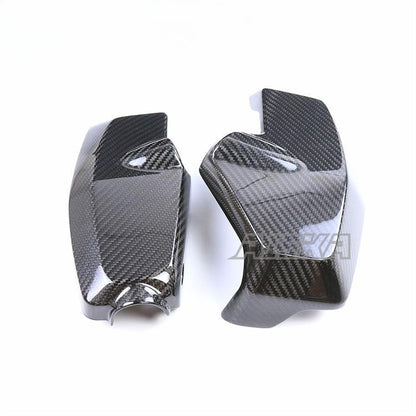 AISKA 3K Pure Carbon Fiber Rearview Mirrors Covers Motorcycle Water tank Side Panel Cover for Harley Sportster  S 1250