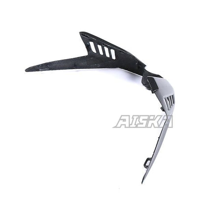 AISKA 3K Dry Carbon Fiber Motorcycle Fuel Tank Airbox Front Piece Cover Fairing for Kawasaki Ninja ZX-4R ZX-4RR ZX25R 2020-2024