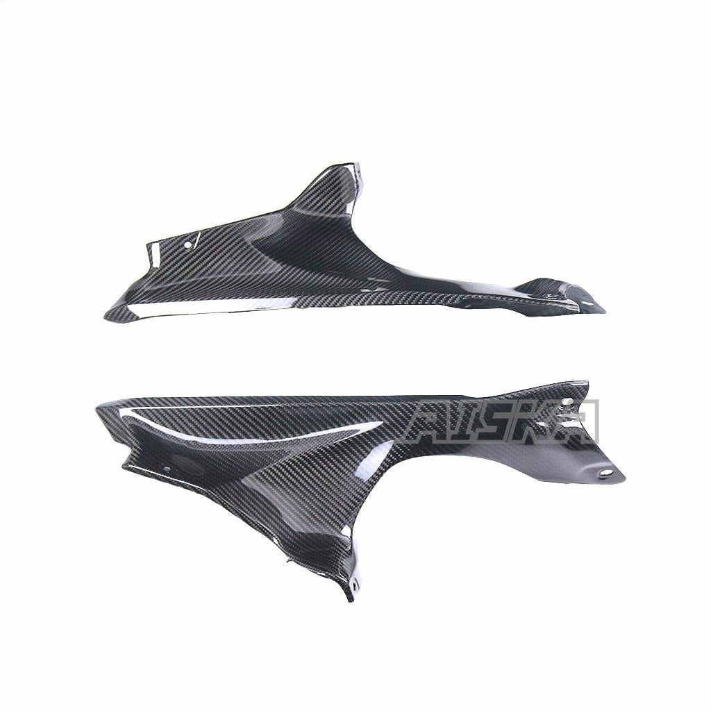 AISKA R7 Carbon Fiber Dash Side Panels Cowl Motorcycle Carbon Fibre Dash Board Side Panels Cover for Yamaha R7 2022 2023 2024