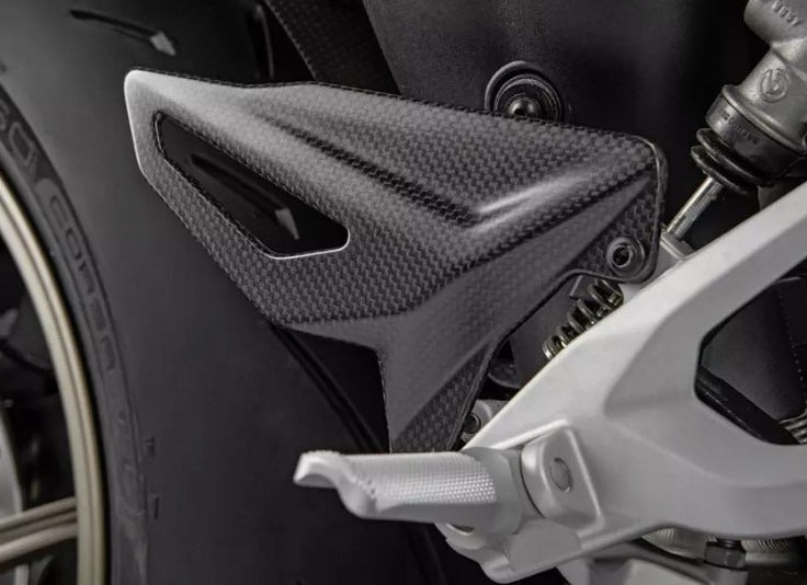 AISKA Ducati Streetfighter V4 V4S Carbon Fiber Rear Heel Guards