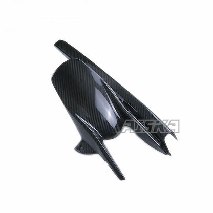 AISKA Motorcycle 3K Dry Carbon Fiber Rear Fender Wheel Hugger Fender Mudguard Splash Guard for Honda CB650R CBR650R 2019+