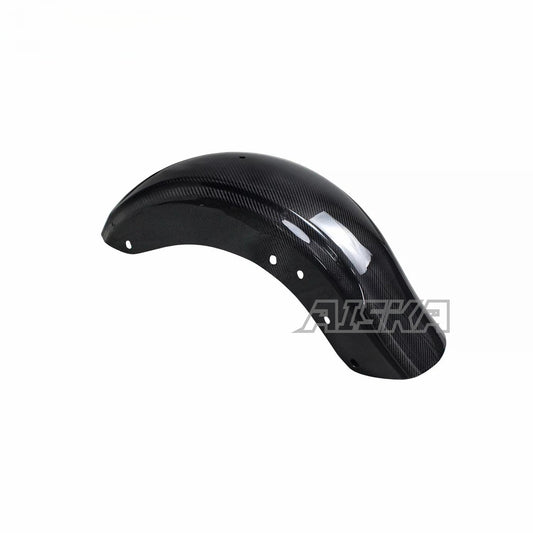 AISKA 3K Real Carbon Fiber Motorcycle Hugger Mudguard Rear Fender for Harley Touring Street Glide Road Glide Ultra Limited FLTRU