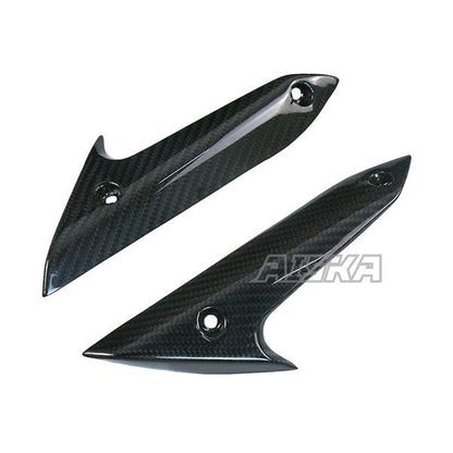AISKA 1290 Super Duke 3K Dry Carbon Fiber Motorcycle Accessories Rear Seat Side Panels for KTM 1290 Super Duke R 2017 2018 2019