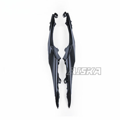 AISKA 100% 3K Dry Carbon Fiber Motorcycle  Accessories Tail Seat Side Fairing Panels for Suzuki GSXR1000 2017+