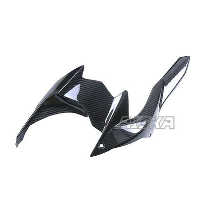 AISKA Full 3K Dry Carbon Fiber Motorcycle Rear Fender Hugger Mudguard for Kawasaki Ninja H2 H2R 2015-2024