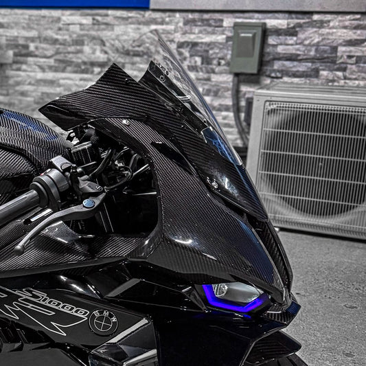 AISKA BMW S1000RR 2025 Carbon Fiber Front Headlight Side Panel