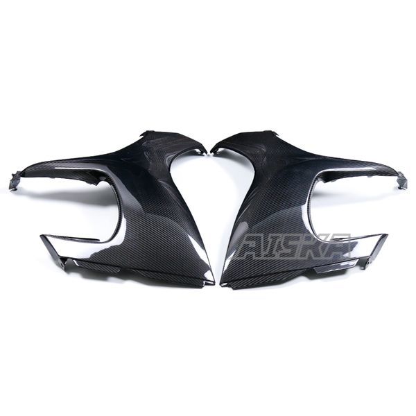 AISKA 100% 3K Dry Carbon Fiber Motorcycle Left Right Big Side Panels Fairings for Suzuki GSX1300 R Hayabusa 2008-2020