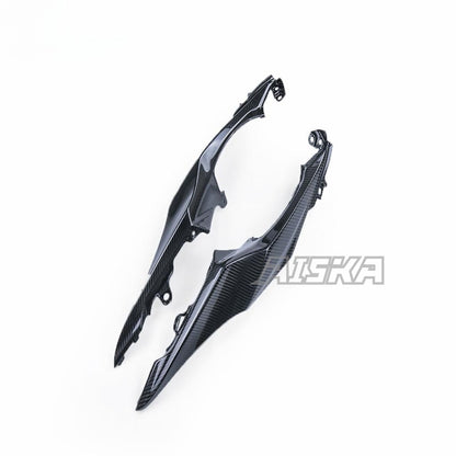 AISKA 100% 3K Dry Carbon Fiber Motorcycle  Accessories Tail Seat Side Fairing Panels for Suzuki GSXR1000 2017+