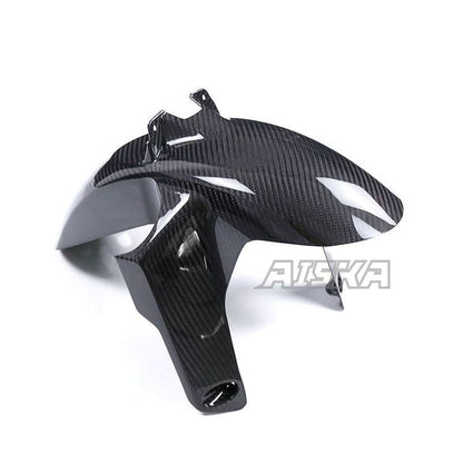 AISKA R1300GS Carbon Parts 100% Full 3K Dry Carbon Fiber Motorcycle Front Fender Hugger Mudguards for BMW R1300GS 2023 2024