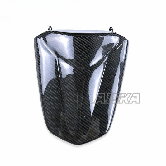 AISKA Motorcycle 3K Dry Carbon Fiber Rear Seat Cowl Pillion Passenger Cowl Seat Cover Fairing for Honda CB650R CBR650R 2019+