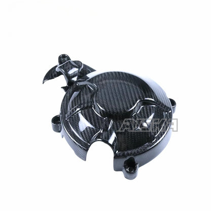 AISKA Full Carbon Fiber Motorcycle Accessories Left Clutch Cover for Aprilia RS660 2021+