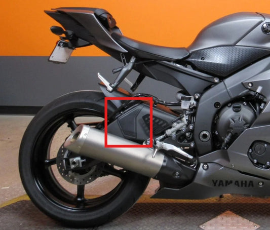 AISKA Yamaha R6 2017-2024 Carbon Fibre Side Fairings Covers