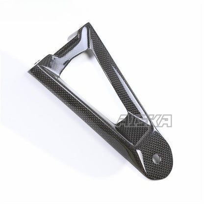 AISKA 100% 3K Motorcycle Carbon Fiber Exhaust Pipe Hanger Bracket Connect Support for BMW S1000RR 2019-2022