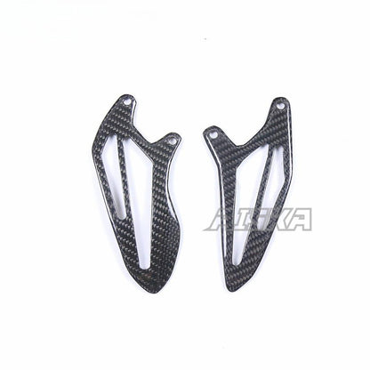 AISKA 100% Pure 3K Full Motorcycle Carbon Fiber Fairing Accessories Heel Guards Plate Protector for Yamaha R7 2022 2023 2024