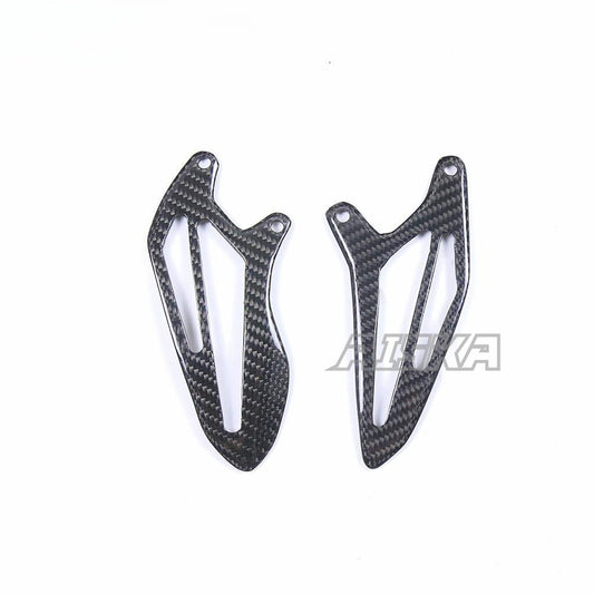 AISKA 100% Pure 3K Full Motorcycle Carbon Fiber Fairing Accessories Heel Guards Plate Protector for Yamaha R7 2022 2023 2024