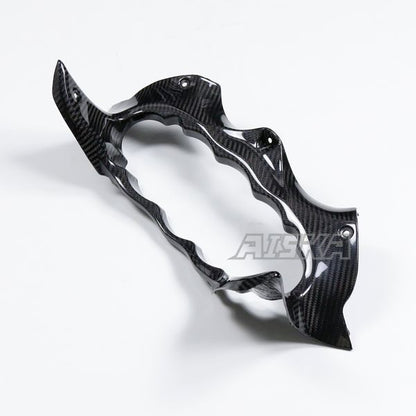 AISKA 100% 3K Carbon Fiber Motorcycle Inner Instrument Gauge Dash Trim Fairing for Suzuki GSX1300 R Hayabusa Gen2 2008-2020