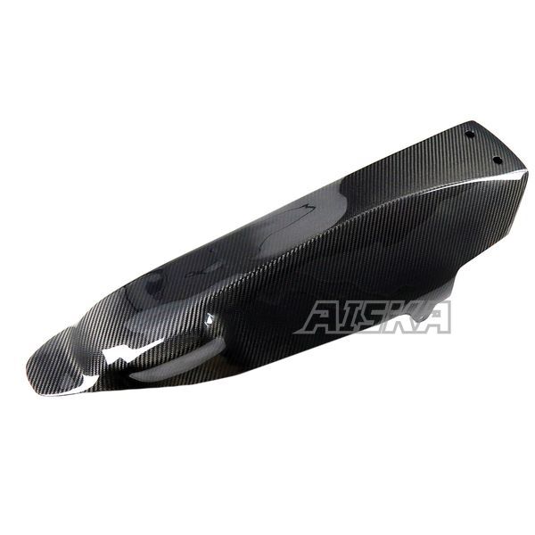 AISKA 3K Dry Carbon Fiber Motorcycle Accessories Lower Chassis Cover Race Belly Pan for Kawasaki Ninja ZX10R ZX-10R 2016-2020