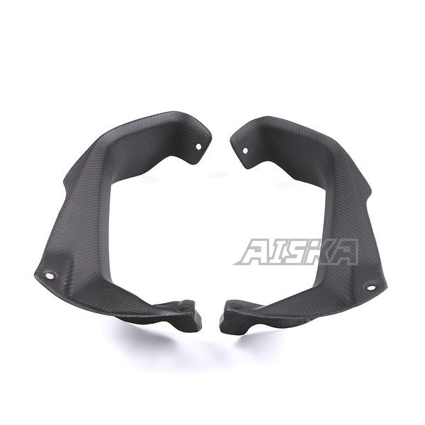 AISKA For DUCATI Multistrada V4 V4S 2021 2022 2023 MTS V4 Motorcycle Carbon Fiber Dash Board Inner Side Panles Front Fairing Kits