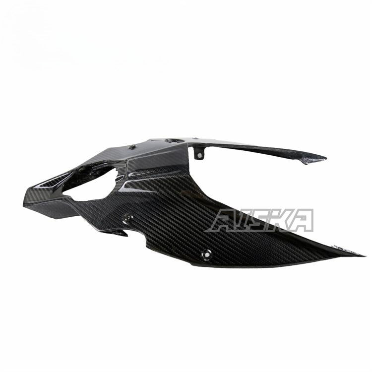 AISKA 100% Dry Carbon Fiber Motorcycle Accessories Lower Tail Cover Fairing for  Ducati Panigale Streetfight V4 V4S V4R 2018-2021