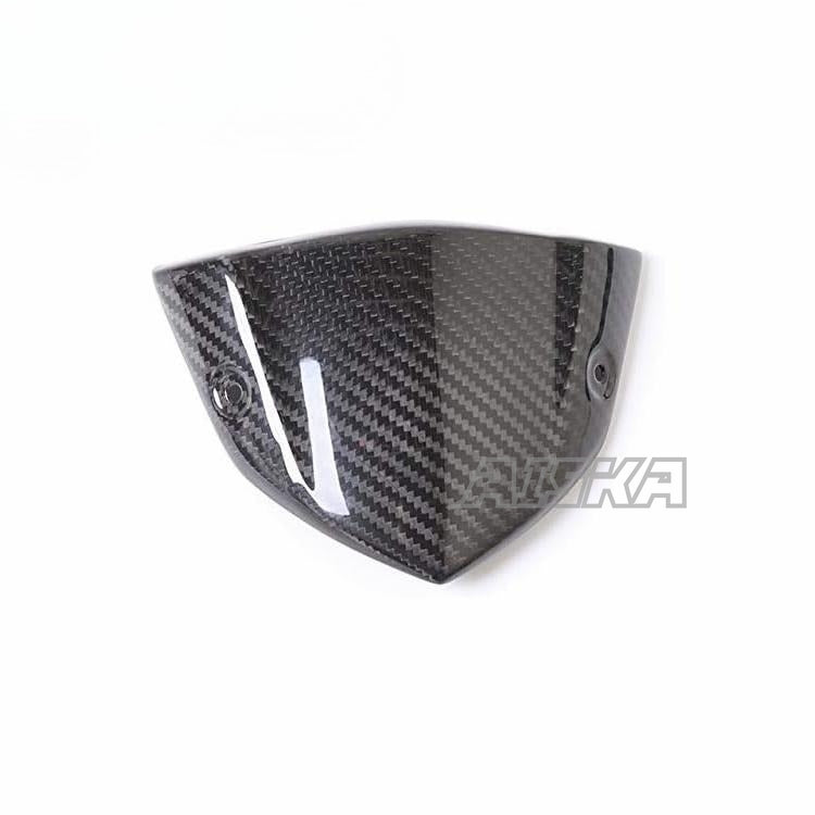 AISKA 3K Dry Carbon Fiber Motorcycle Fairing Front Dashboard Cover Windshield for Kawasaki Z1000 2014+