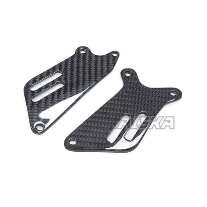 AISKA 3K Dry Carbon Fiber Motorcycle Accessories Rearset Heel Guard Plate Cover for Suzuki Hayabusa Gen3 GSX1300R 2021-2025
