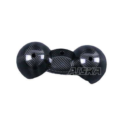 AISKA 3K Dry Carbon Fiber Motorcycle Dashpanel Cover Dash Board Protection Covers for Kawasaki Z900RS 2018-2024