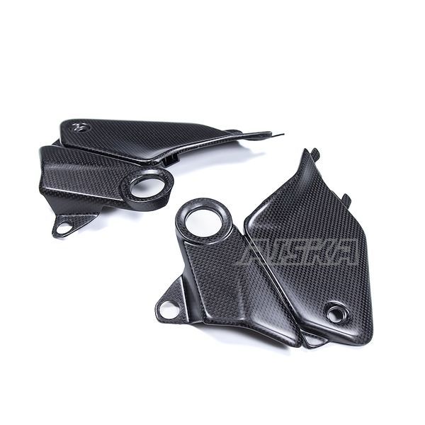 AISKA 100% 3K Full Dry Carbon Fiber Motorcycle Fuel Tank Side Panel Cover Fairing for Ducati Panigale V4 V4S 2025