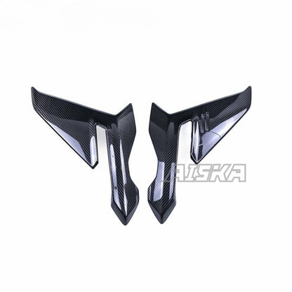AISKA 100% 3K Full Carbon Fiber Twill Weave Motorcycle Lower Air-guide Side Panels for BMW S1000R M1000R 2021-2025