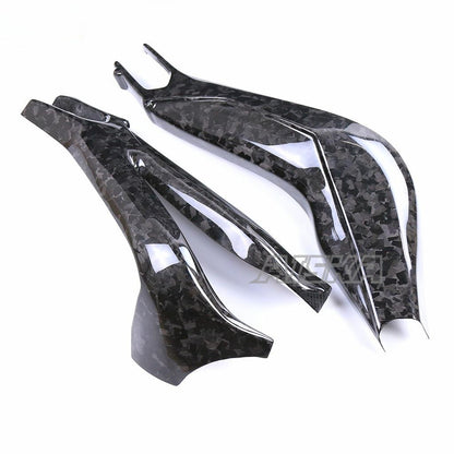 AISKA 100% 3K Pure Carbon Fiber Motorcycle Swingarm Cover Panel Protector Guard for Yamaha MT09 FZ09 2014-2020