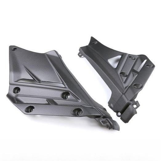 AISKA Dry Carbon Fiber Motorcycle Accessories Inner Side Panels for Ducati Streetfighter V2
