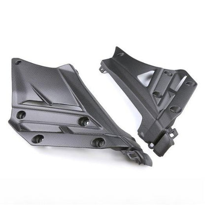 AISKA Dry Carbon Fiber Motorcycle Accessories Inner Side Panels for Ducati Streetfighter V2
