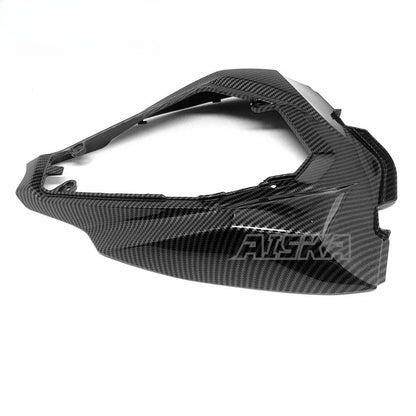 AISKA 3K Dry Carbon Fiber Motorcycle Accessories Rear Upper Tail Seat Cover Cowl Fairing for Kawasaki ZX10R ZX-10R 2016-2020
