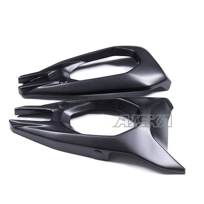 AISKA 100% 3K Full Dry Carbon Fiber Motorcycle Swingarm Cover for Ducati Panigale V4 V4S 2025