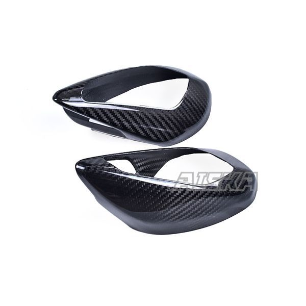 Motorcycle Modified Spare Parts Mirror Cover  for DUCATI PANIGALE V4 CARBON FIBER 2018-2021