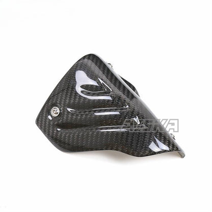 AISKA Pre-Preg 3K Carbon Fiber Motorcycle Exhaust Pipe Carbon Fiber Protector Heat Shield Cover for BMW S1000RR 2019-2022