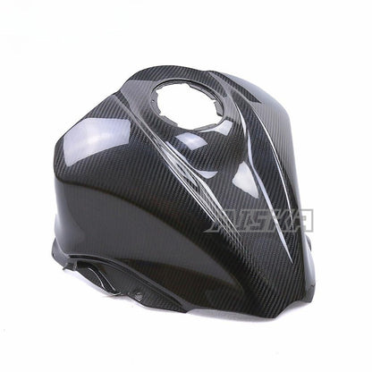 AISKA 3K Dry Carbon Fiber Motorcycle Accessories Fuel Tank Front Cover for Suzuki GSX1300R Hayabusa 2021-2025