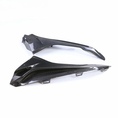 AISKA Twill Wave Dry Carbon Motorcycle Upper Side Fairings Panels Side Covers Cowlings for BMW S1000RR 2015-2018