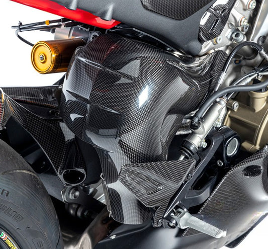 AISKA Ducati Panigale  V4 V4S V4R 2018-2024 Carbon Fiber Exhaust Cover