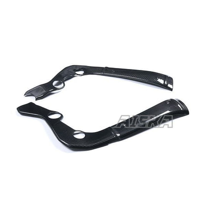 AISKA GSX-R 1000 Carbon Fiber Frame Covers 100% Dry Carbon Motorcycle Accessories Frame Covers for Suzuki GSXR1000 2017-2025