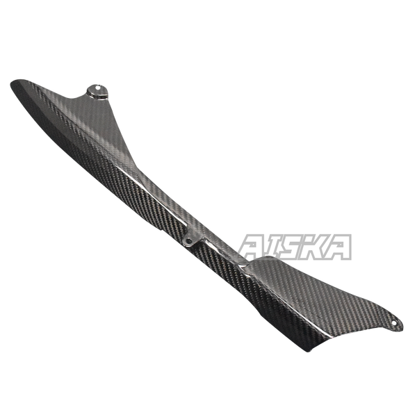 AISKA 3K Dry Carbon Fiber Motorcycle Chain Guard Cover for Kawasaki Ninja ZX-6R 2009-2025