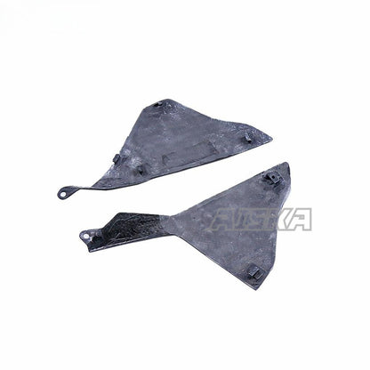 AISKA 100% Full Dry Carbon Fiber Parts Motorcycle Small Side Panels for Yamaha YZF R1 R1M 2015-2019