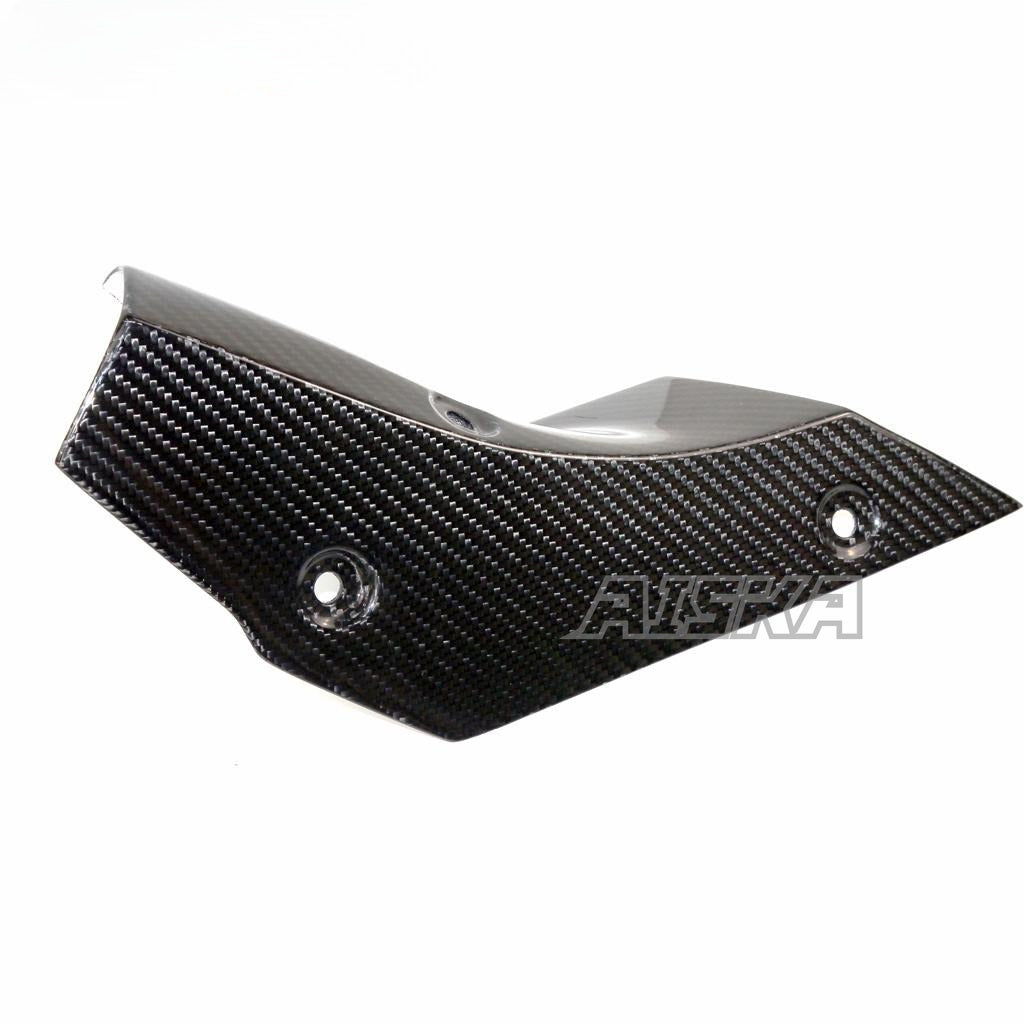 AISKA Motorcycle Carbon Fiber Exhaust Pipe Cover Protector Heat Shield Fairing Kits for Yamaha R1 R1M 2015-2025