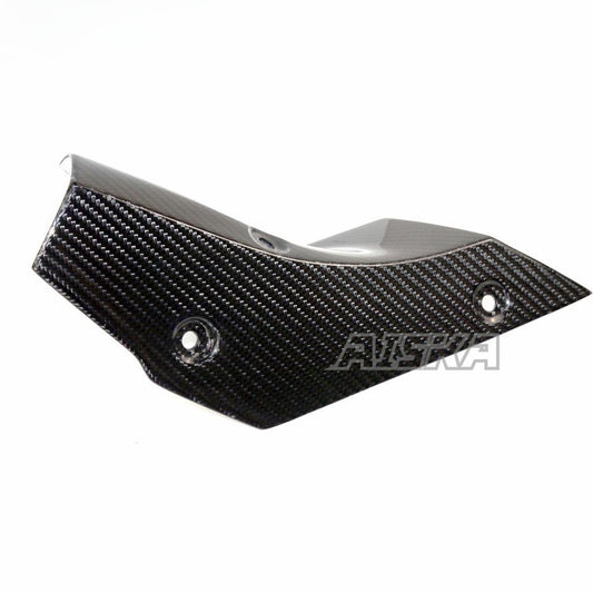AISKA Motorcycle Carbon Fiber Exhaust Pipe Cover Protector Heat Shield Fairing Kits for Yamaha R1 R1M 2015-2025