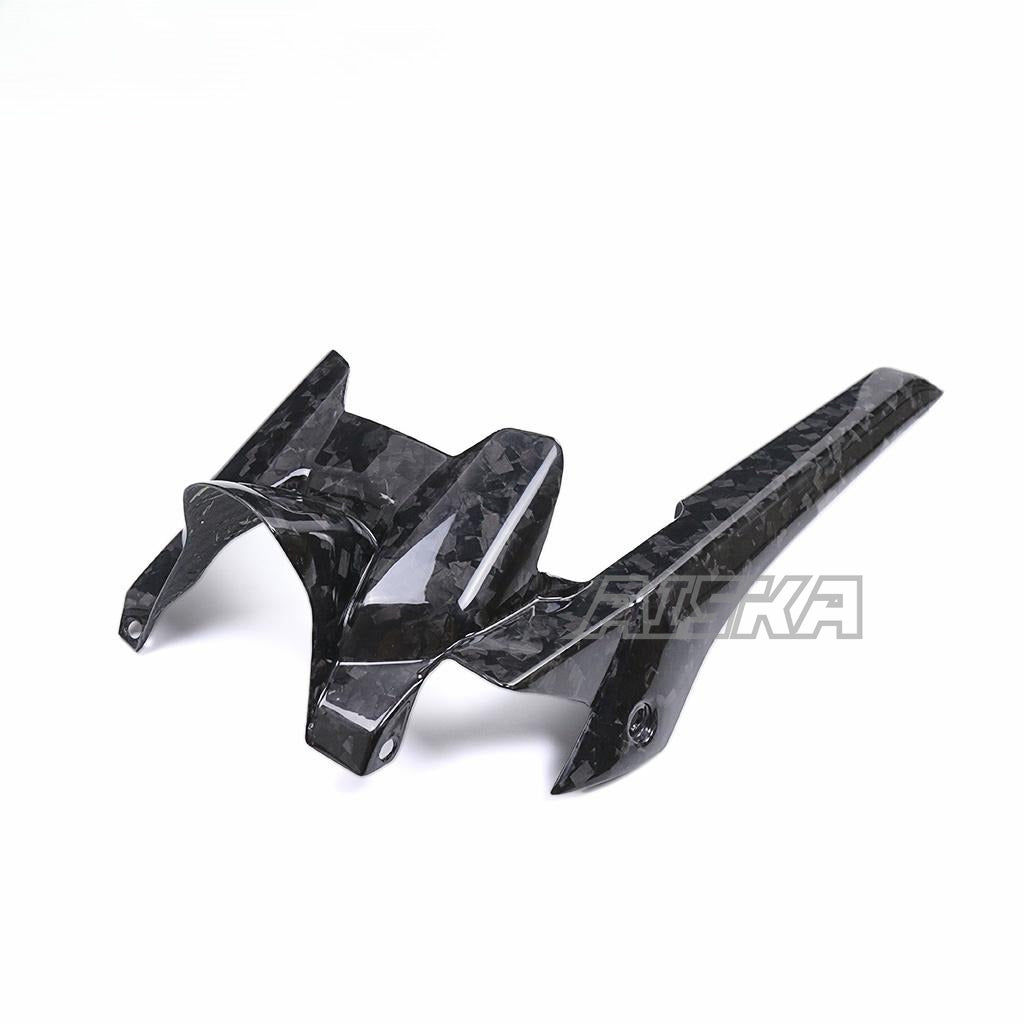 AISKA R7 Carbon Fiber Rear Fender Motorcycle Carbon Fibre Rear Fender Splash Mudguard Hugger for Yamaha R7 2022 2023 2024