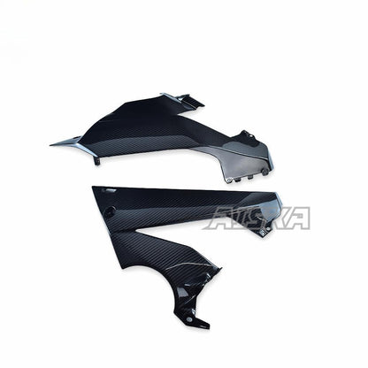 AISKA Motorcycle 3K Dry Carbon Fiber Engine Spoiler Lower Fairing Body Frame Panel Belly Pan for Honda CB650R CBR650R 2019+