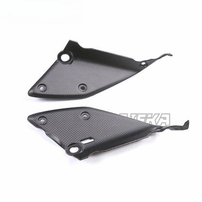 AISKA 100% Dry Carbon Fiber Motorcycle Accessories Side Panel of Intake Cover for Ducati Streetfighter V4 V4S 2020-2022