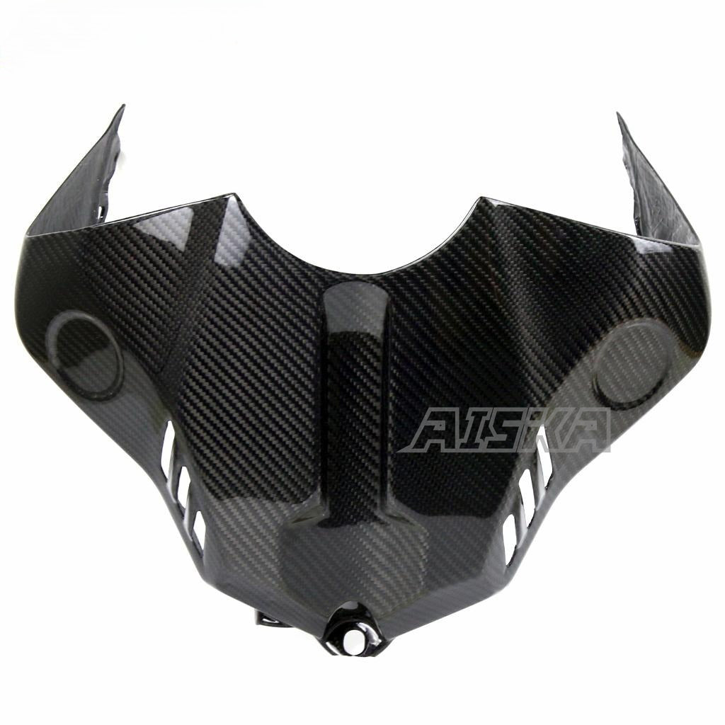 AISKA Twill Weave Dry Carbon Fiber Motorcycle Airbox Fuel Gas Tank Cover Fairing for Yamaha YZF R1 R1M 2015-2019